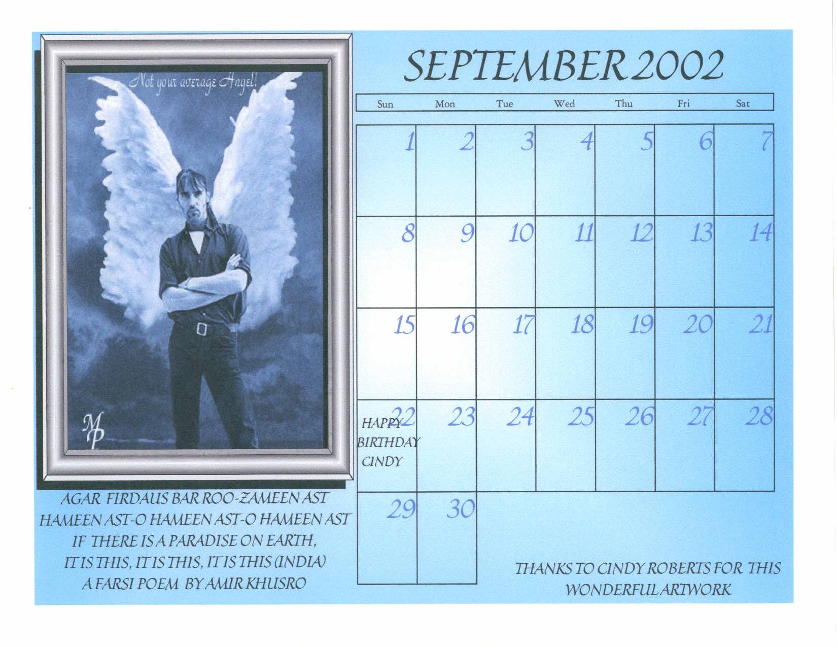 Календарь сентября показать. Календарь 2002. Сентябрь 2002. Календарь 2002 года по месяцам.